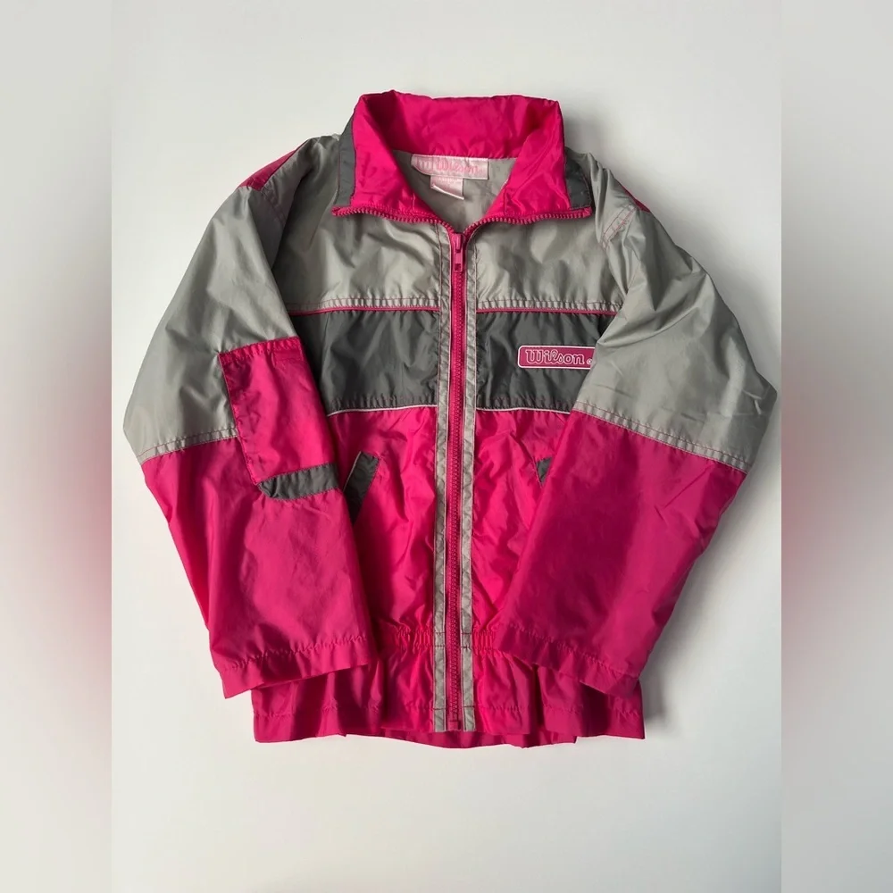 Vintage Wilson Windbreaker Set